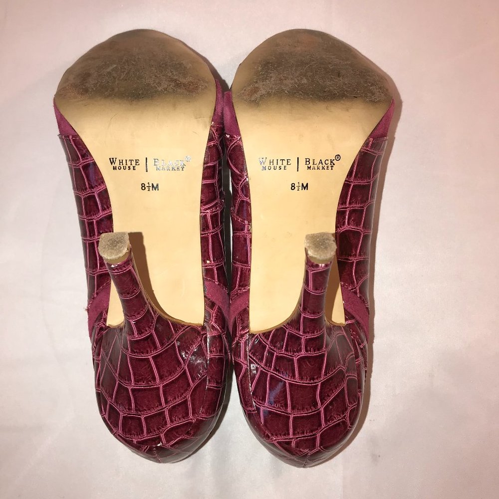 Maddox Shoes Size 8.5 Pumps Heels Animal Print - Picture 7 of 7